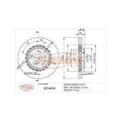 Fremax Brake Disc Front Pair