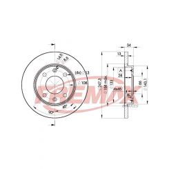 Fremax Brake Disc Front Pair
