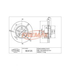 Fremax Brake Disc Front Pair