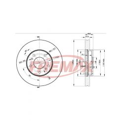 Fremax Brake Disc Front Pair