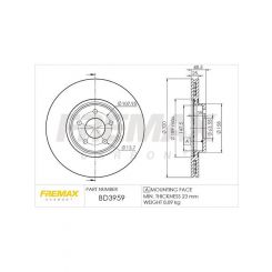 Fremax Brake Disc Front Pair