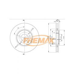 Fremax Brake Disc Front Pair