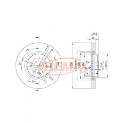 Fremax Brake Disc Front Each