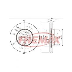 Fremax Brake Disc Front Pair