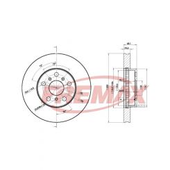 Fremax Brake Disc Front Pair