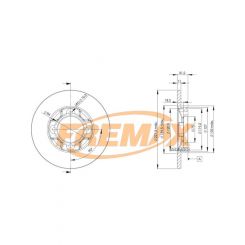 Fremax Brake Disc Front Pair