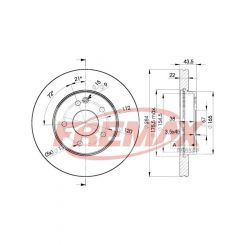 Fremax Brake Disc Front Pair