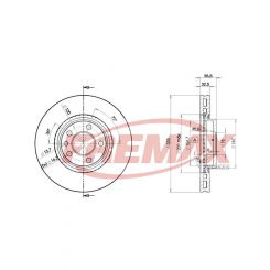 Fremax Brake Disc Front Each
