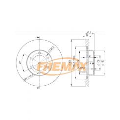 Fremax Brake Disc Front Pair