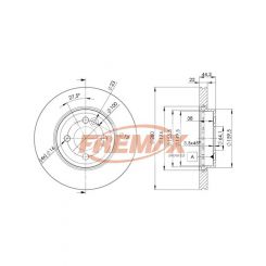 Fremax Brake Disc Front Pair