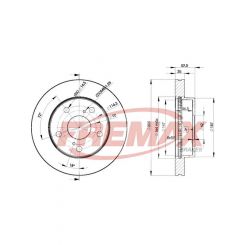 Fremax Brake Disc Front Pair