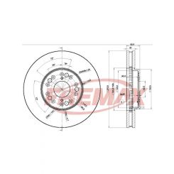 Fremax Brake Disc Front Pair