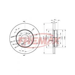 Fremax Brake Disc Front Pair