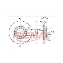 Fremax Brake Disc Front Pair