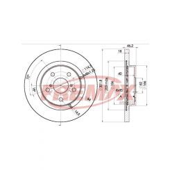 Fremax Brake Disc Front Pair
