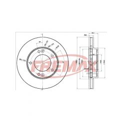 Fremax Brake Disc Front Pair