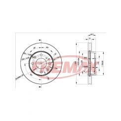 Fremax Brake Disc Front Pair