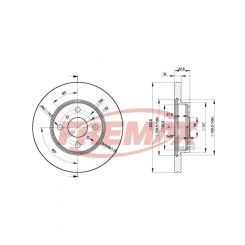 Fremax Brake Disc Front Pair