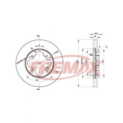 Fremax Brake Disc Front Pair