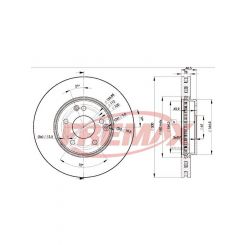 Fremax Brake Disc Front Pair