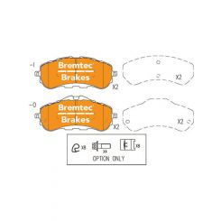 Bremtec Pro-Series Brake Pad