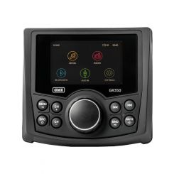 GME Black Am/Fm Compact Bluetooth Marine Stereo With Usb/Aux Input