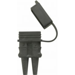 Anderson Black Rubber Environmental Boot with Cover 50A Source Side