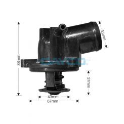 Dayco Thermostat Housing 89C Boxed