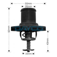 Dayco Thermostat Housing 89C