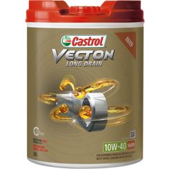 Castrol 10W-40 Vecton Ld E6 E9 Diesel Engine Oil 20 Litre