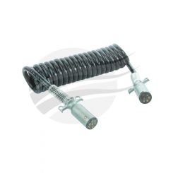 E-Max Suzi Coil 7 Pin 3.6M Metal Plugs Duracoil 22-9321S
