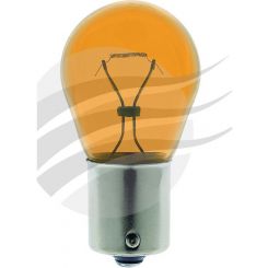 Hella Pack 10 Globe 12V 21W Bau15S Amber Long Life Turn Signal Lamp