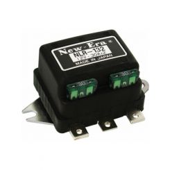 Twin Headlight Relay 12V 30A 6 Pin External Blade Fuses New-Era# Nlr-132