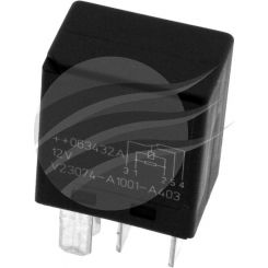 C/Over Micro Relay 12V 25/10Am 5 Pin N/O Resistor [ref Narva 68070]