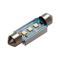 Autolamps Pkt 1 LED Festoon Globe 12V 39mm White Illm Sv8.5 C5W Base Pack