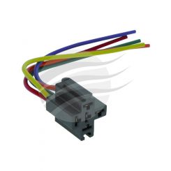 Jaylec Pack 1 Mini Relay Base Stackable Pre-Wired Can Use Pr4000