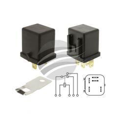 Jaylec Relay 12V 5 Pin Black Oe No. 25230-C9905