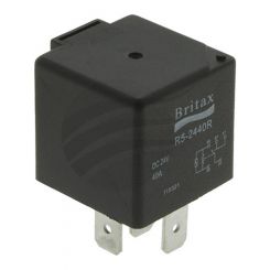 Britax Mini Relay 24V 20Amp N/O 5 Pin Resistor Type Removable Bkt
