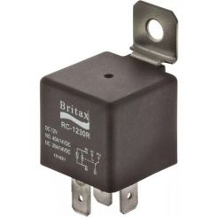 Britax C/Over Mini Relay 12V 30/40Amp 5 Pin N/O Resistor Type # Rc-1230R