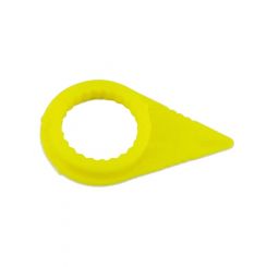Nice Wheel Nut Indicator Sizes 22 - 24mm Yellow Rubber (NWL2224)