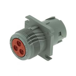 Deutsch Pack 1 Hd10 3 Way Bulkhead Plug Connector - Uses Size 16