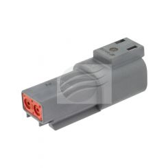 Deutsch Dt Series 2 Way Plug Connector [ref Narva 57402] Pack of 1