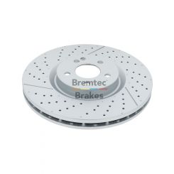Bremtec Euro-Line High Grade Disc Brake Rotor (Pair) 350mm
