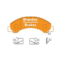 Bremtec Endure 4WD Brake Pad