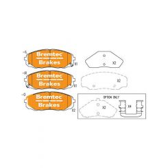 Bremtec Pro-Series Brake Pad