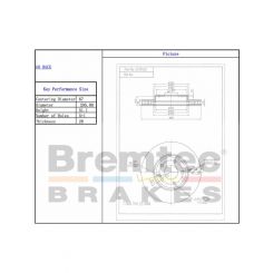 Bremtec Euro-Line Disc Brake Rotor (Pair) 295mm