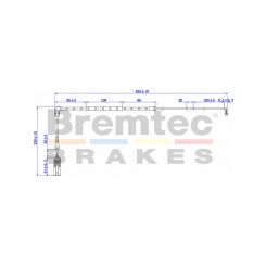 Bremtec Euroline Brake Wear Sensor