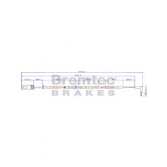 Bremtec Euroline Brake Wear Sensor