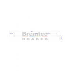 Bremtec Euroline Brake Wear Sensor