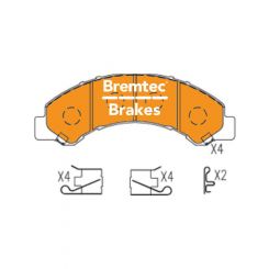 Bremtec Pro-Series Brake Pad